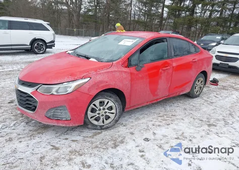 2019 Chevrolet Cruze Ls из США, поврежденный, VIN 1G1BC5SMXK7108738
